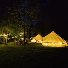 Katie's Creekside Group (Or Family) Glamp Site @ Big Rock Creek
