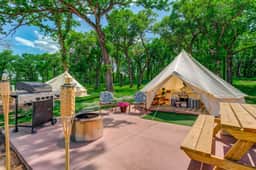Lovers Lookout Glamp Tent 2 at Big Rock Creek - Image 3