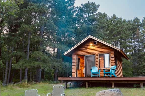Cabin in The Woods of Big Rock Creek - Image 1