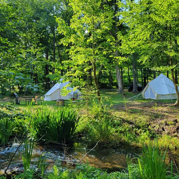 Katie's Creekside 2 Glamp Site @ Big Rock Creek - Image 1