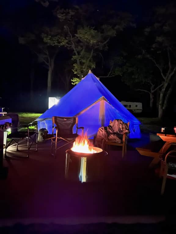 Lovers Lookout Glamp Tent 1 at Big Rock Creek - Image 5
