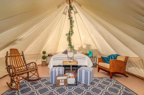 Lovers Lookout Glamp Tent 2 at Big Rock Creek - Image 4